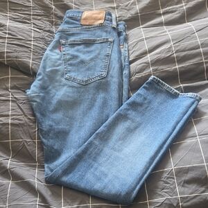 Levi's 502 Classic Blue Jeans Light Wash W33 L32